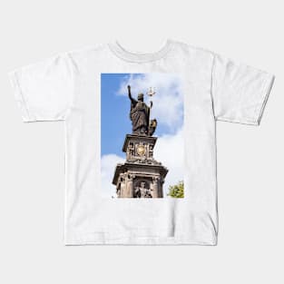 Fountain; Hansa fountain; Hansaplatz; St. George; Hamburg; Germany; Europe Kids T-Shirt